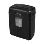 Fellowes Aktenvernichter 8 Blatt Partikelschnitt, Papierschredder für Zuhause