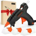Feuerfest Heißklebepistole mit 60pcs Heißklebesticks