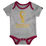 FIFA Unisex Baby Offizieller World Cup 2022 Logo Body Babystrampler