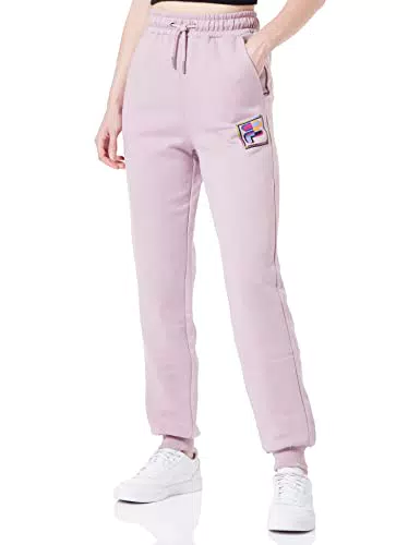 FILA Damen BEX high Waist swaet Pants Freizeithose, Mauve Shadows