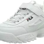 FILA Disruptor E infants Unisex-Baby Sneaker, Weiß
