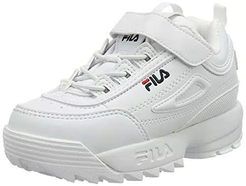 FILA Disruptor E infants Unisex-Baby Sneaker, Weiß