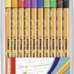 Fineliner - STABILO point 88 - 10er Pack - Standardfarben