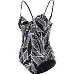 Firefly Damen Latifah Badeanzug, Black, 40