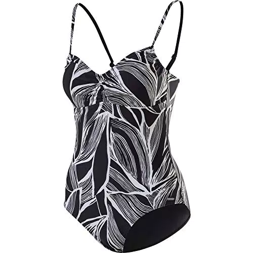 Firefly Damen Latifah Badeanzug, Black, 40
