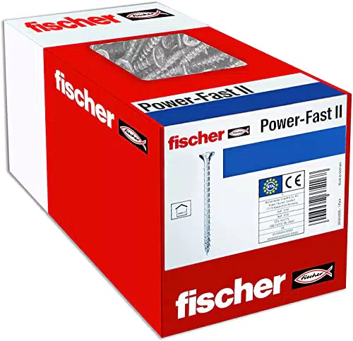 fischer - PowerFast II Holzschraube 5, 0x35 Senkkopf