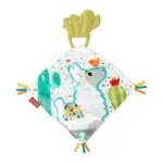 Fisher-Price GJD38 - Beiß- und Kuschelkaktus, Beißhilfe aus Naturkautschuk