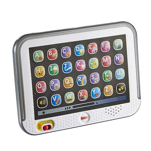 FISHER-PRICE Lernspaß Tablet - elektronisches Lernspielzeug mit Smat-Stages-Technologie