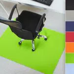 Floordirekt Bodenschutzmatte für Hartböden - farbige Bürostuhlunterlage Bodenmatte Stuhlunterlage aus Polypropylen - Stärke: 1