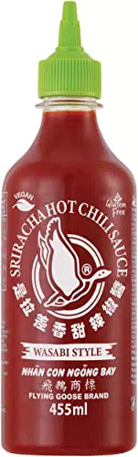 FLYING GOOSE Sriracha Sauce mit Wasabi - Sriracha Wasabi VEGETARIAN