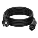Foinwer Betteri BC01 AC Kabel, Solar Anschlusskabel Schuko Stecker Kabel 3m/5m/10m/12m + Betteri Endkappe