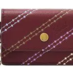 Fossil Valerie Card Case Wine Multi