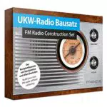 FRANZIS 65287 - UKW-Radio Bausatz, Komplettbausatz mit Steckplatine und allen Bauteilen