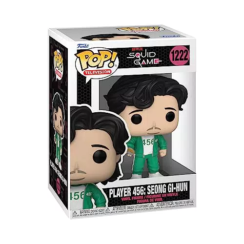 Funko Pop! TV: Squid Game - Gi-hun 456 - Vinyl-Sammelfigur - Geschenkidee - Offizielle Handelswaren - Spielzeug Für Kinder und Erwachsene - TV Fans - Modellfigur Für Sammler und Display