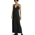 G-STAR RAW Damen Slip Kleid Loose, Schwarz, M