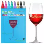 GAINWELL WEINGLAS MARKER / STIFTE - 8-teiliges Set, lebensmittelecht