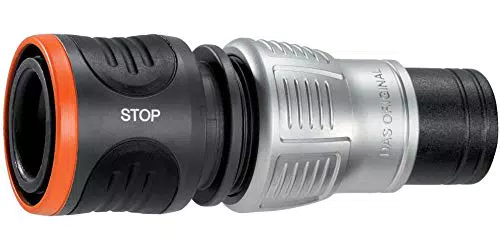 Gardena Premium Wasserstop 19 mm : Aquastop, schneller Gerätewechsel