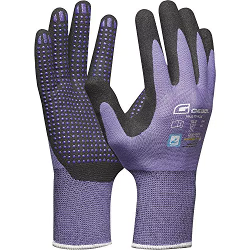GEBOL 709975 Multi-Flex Lady Damen Schutzhandschuh, Lila