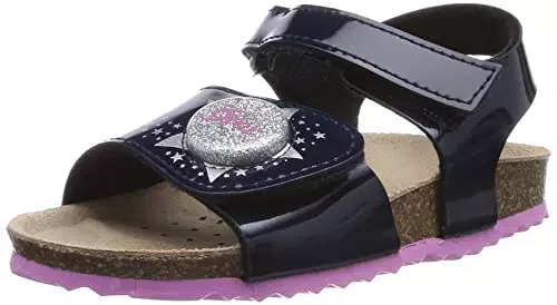 Geox Adriel Girls Sandal, Navy