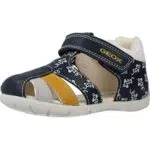 Geox B ELTHAN Boy Sandal,NAVY/OCHRE