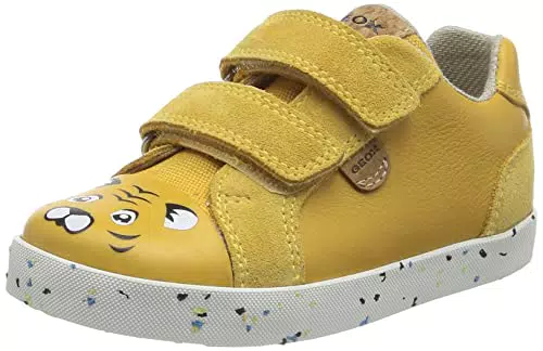 Geox Baby-Jungen B Kilwi Boy Sneaker, OCHREYELLOW