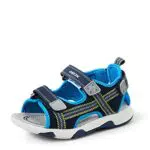 Geox Baby Jungen B Sandal Multy Boy A Sandalen, White Silver