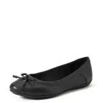 Geox Damen D Charlene C Ballerinas,Schwarz