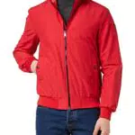 Geox Herren M Vincit Bomber JKT I Bomberjacke, Rot, 50