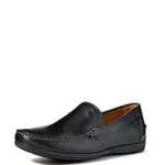 Geox Herren U Siron A Mokassin, Schwarz