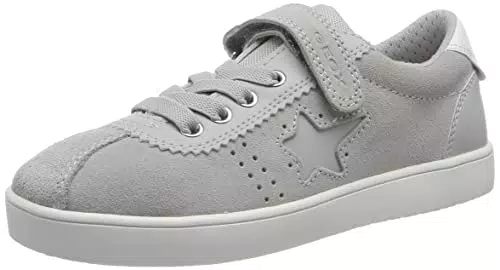 Geox J Kathe Girl Sneaker, LT Grey