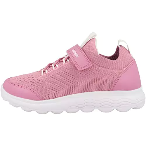 Geox J SPHERICA Girl Sneaker, PINK