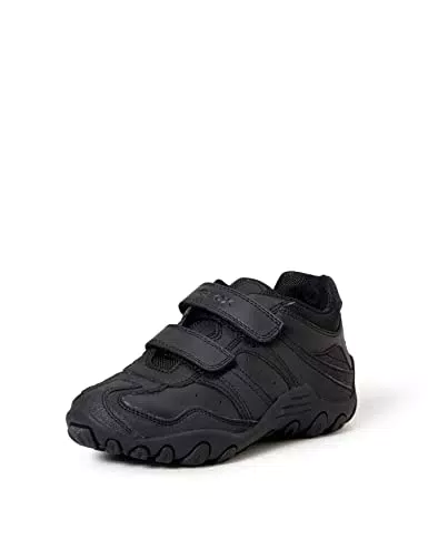 Geox Jungen J Crush M Sneakers Schwarz