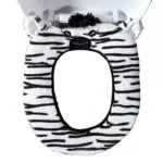 Gifts Treat WC-Sitzbezüge Cute Animal Style WC Zubehör Weiches Plüsch Bad Wärmer Matte