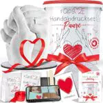 GipsME DAS ORIGINAL - 3D Handabdruck Set für Paare Gipsabdruck Hände - Partner und Pärchen Geschenke für Frauen und Männer als Hochzeitstag