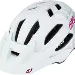 Giro Unisex  Erwachsene Fixture Helme, Mat White/Pink RIPP