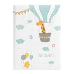 goldbuch Babytagebuch Ballonfahrt mit 44 illustrierte Seiten und Giraffen Motiv