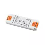 Goobay 30003 LED Trafo 230V auf 12V LED Spot 12V Transformator 30W Gesamtlast LED Treiber 12V DC Gleichspannung LED Driver 12V Trafo kein Flackern