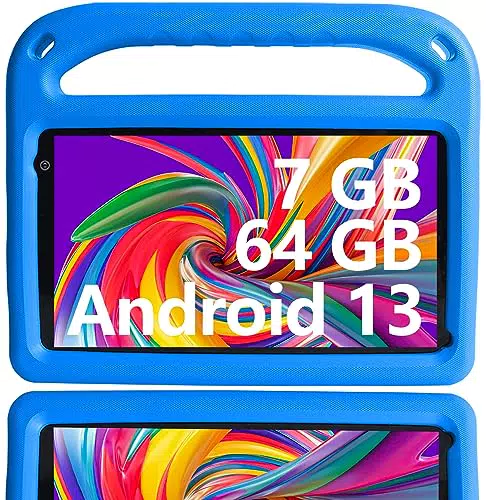 GOODTEL Kinder Tablet Android 13 7-Zoll, 7GB RAM+64GB ROM