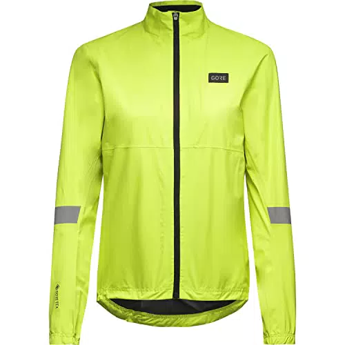 GORE WEAR Damen Fahrrad-Jacke Stream, GORE-TEX, 36, Neon-Gelb
