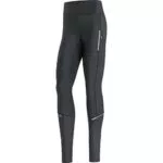 GORE WEAR Damen Lauf-Tights Impulse, 42, Schwarz