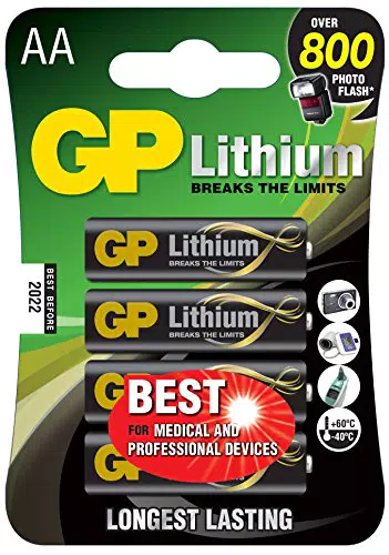 GP Lithium GP 15LF-2U4 Lithium-Akku für Kamera schwarz