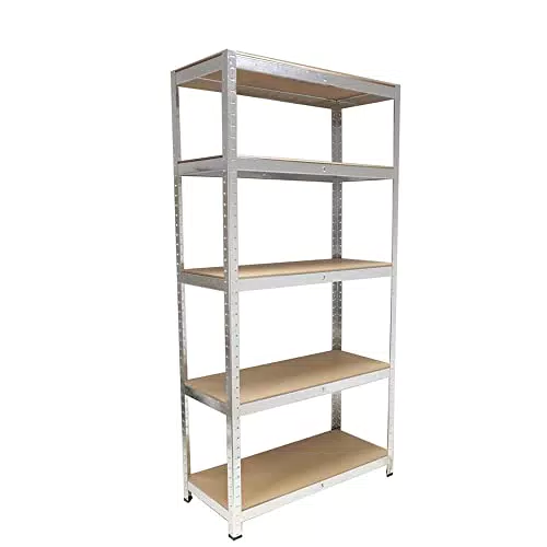 Grafner Schwerlastregal mit 5 Böden aus MDF, maximale Belastung 375 kg