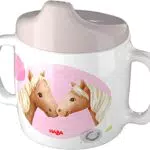HABA 305696 - Trinklerntasse Pferde, 1 Stück