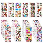 Habett 3D Aufkleber für Kinder & Kleinkinder, 920+ Geschwollen Stickers