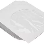 Hama CD-/DVD-/Blu-ray Papierhüllen 100er-Pack, weiß