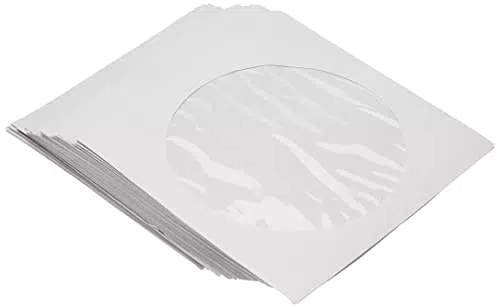 Hama CD-/DVD-/Blu-ray Papierhüllen 100er-Pack, weiß