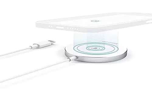 Hama Induktions-Ladegerät 1500 mA MagCharge FC15 187264 Ausgänge MagSafe 3 Weiß