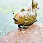 Heissner Teichfigur Fisch 43cm