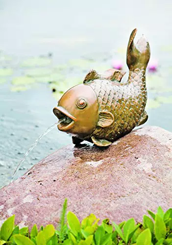 Heissner Teichfigur Fisch 43cm