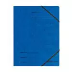 Herlitz 11387180 Eckspanner A4 aus Quality-Karton, blau